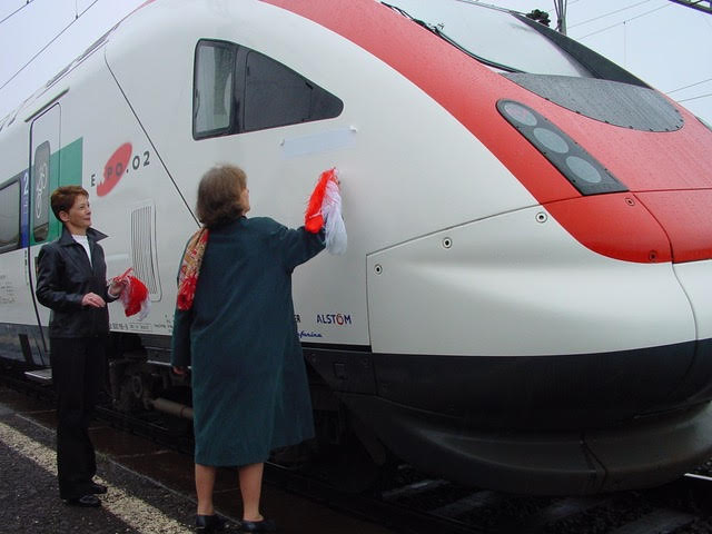 Train national exhibition Alice Rivaz Bombardier 2002